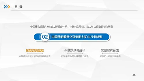 中國移動礦山行業數智化轉型咨詢服務白皮書